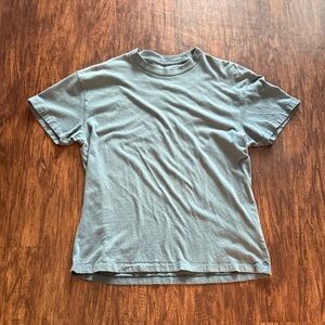 Abercrombie & Fitch Men's Crewneck Tee in Light Slate Blue